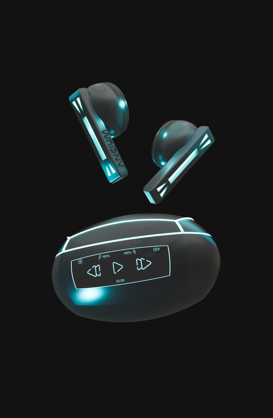 Ancium dark earbud