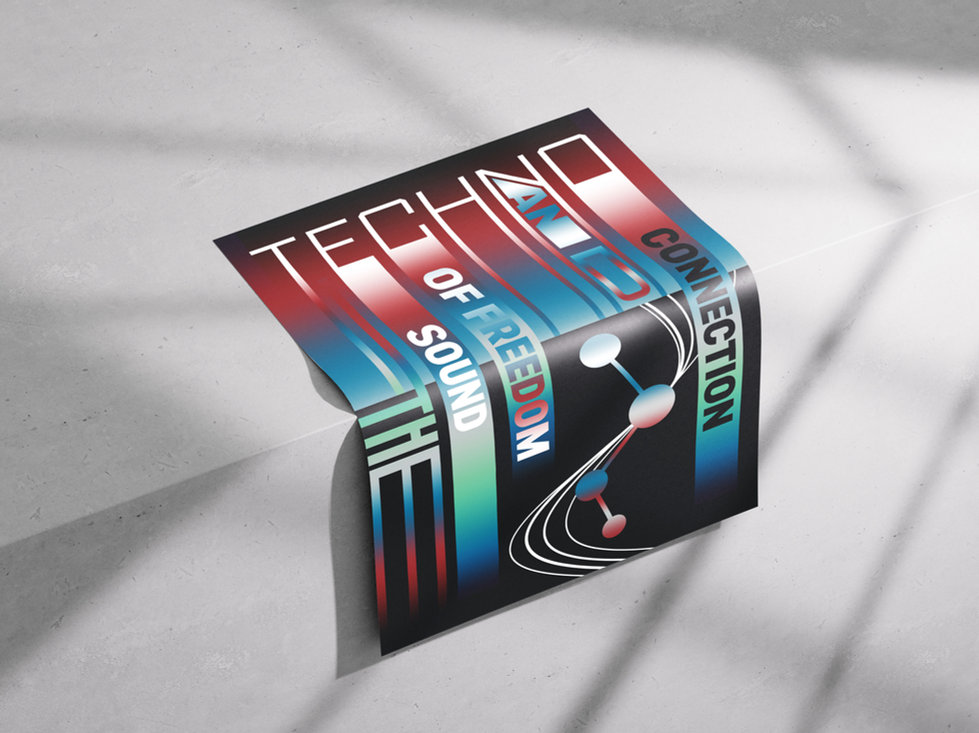 Technology poster mockup two