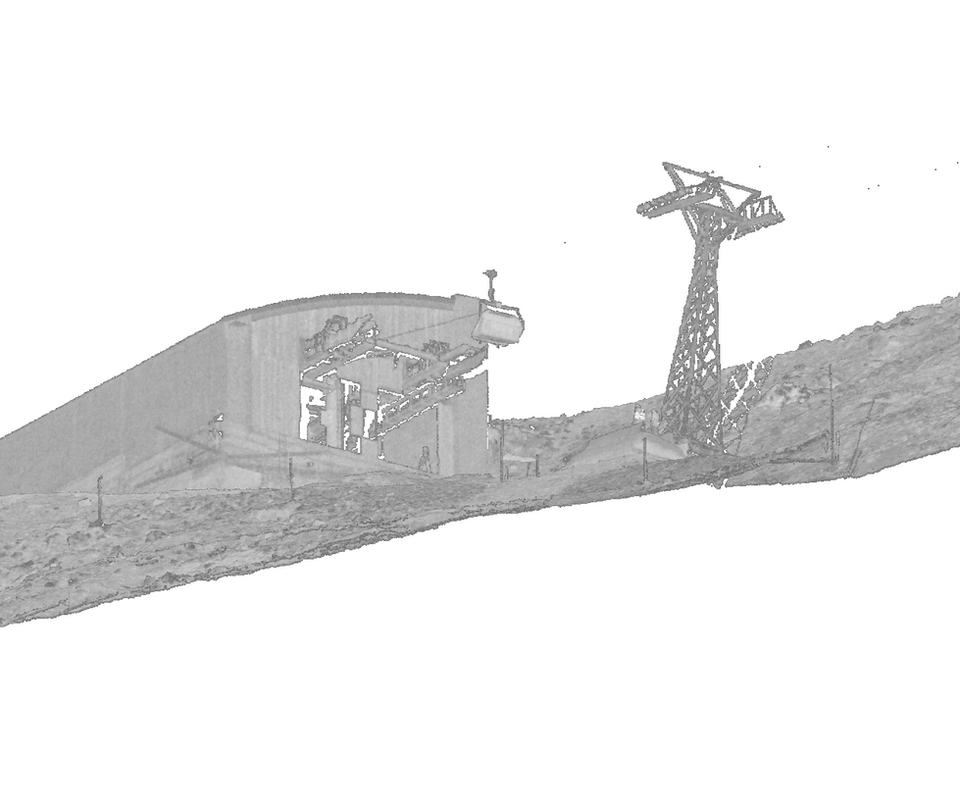 Punktwolke, Pointcloud, Laserscanning