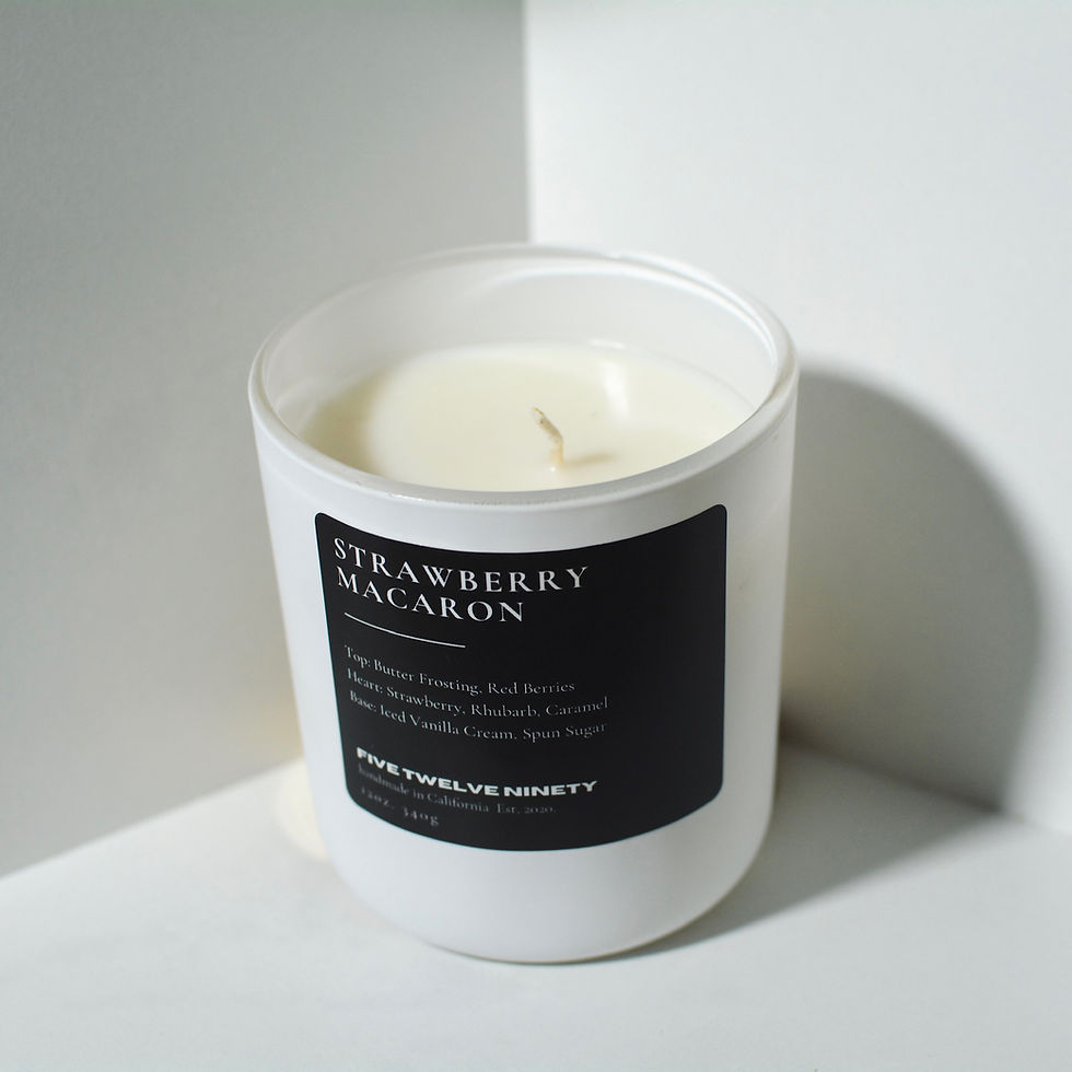 Strawberry Macaron