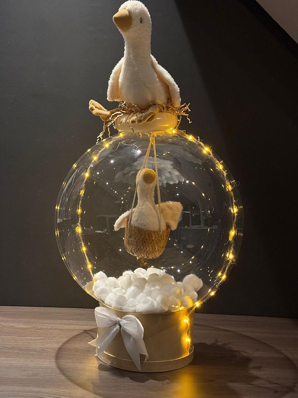 Kuikentje ballon (baby cadeau)