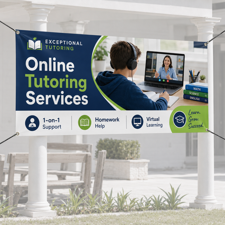 Vinyl banner