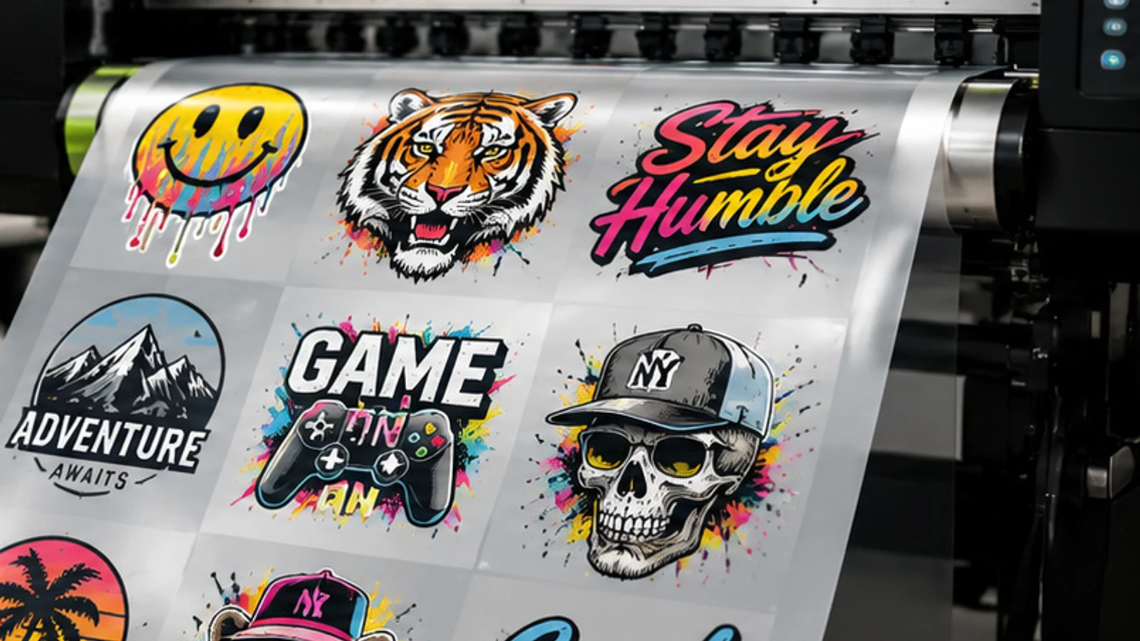 Professional custom print shop production