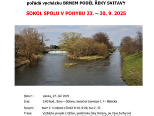 Pozvánka na vycházku - září 2025