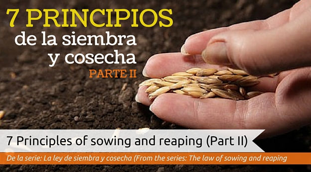 7 Principios siembra y cosecha (7 Principles of sowing and reaping)