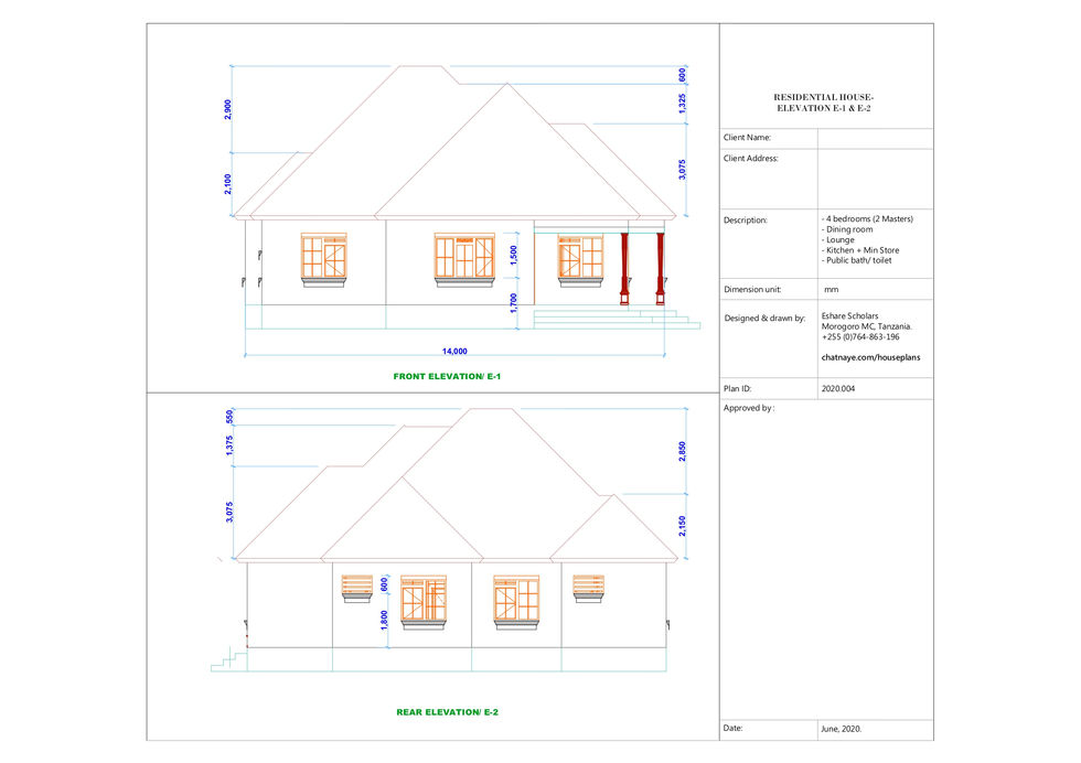Elevation 1 & 2 -P2020.004