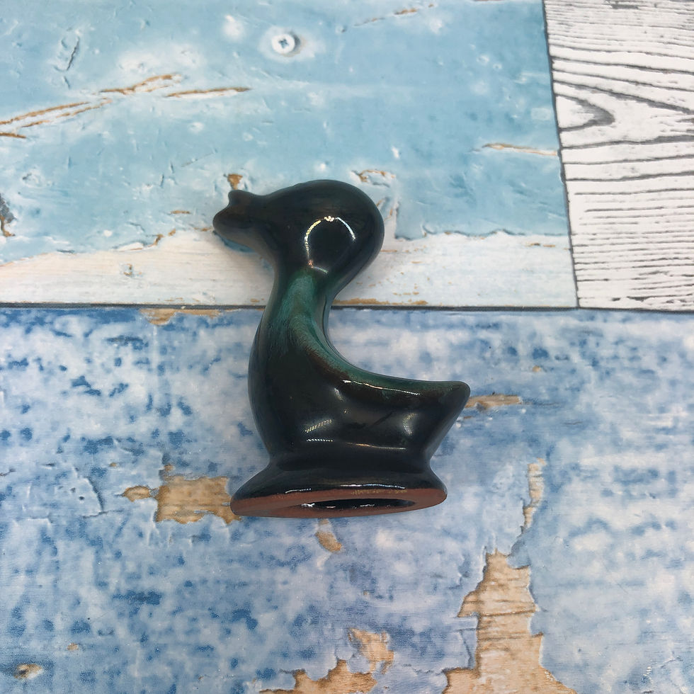 Thumbnail: Mountain Pottery Green Duck BMP