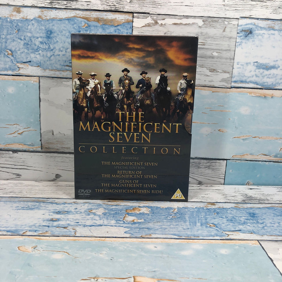 The Magnificent Seven DVD 4 film - box set - Collection - Yul Brynner NEW SEALED