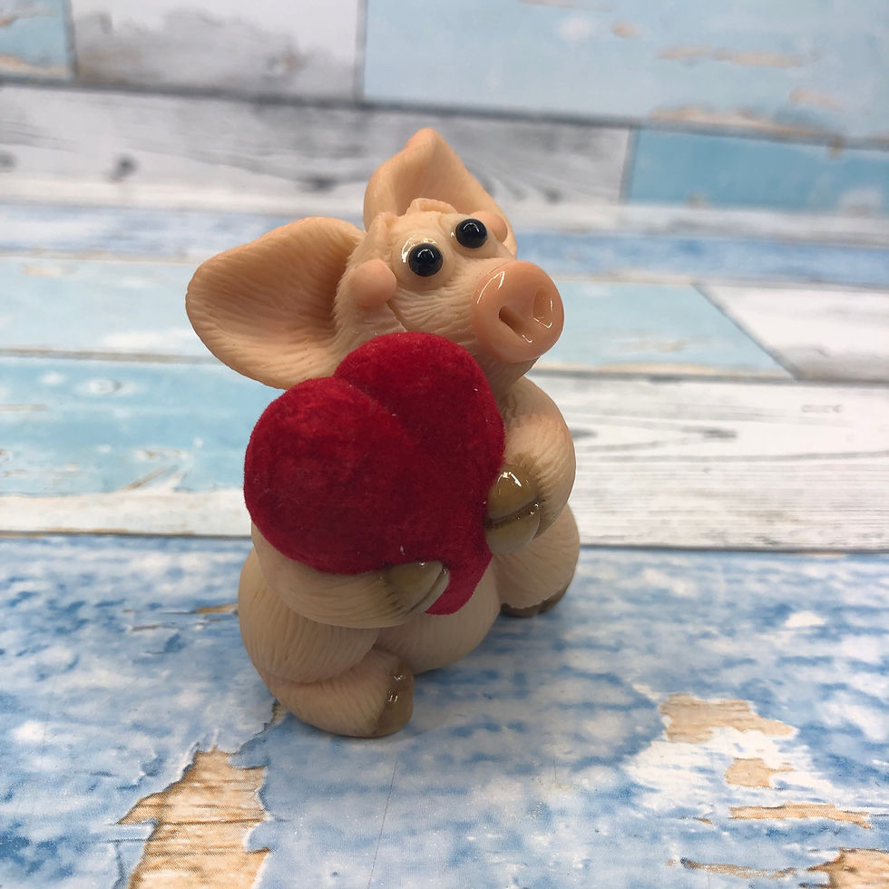 Thumbnail: This Piggin Heart Is For You  Piggin Pigs  David Corbridge  14187 Collectible Wo