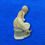 Thumbnail: Lladro Nao Porcelain Figurine Young Milkmaid Girl With Pail Of Spilt Milk