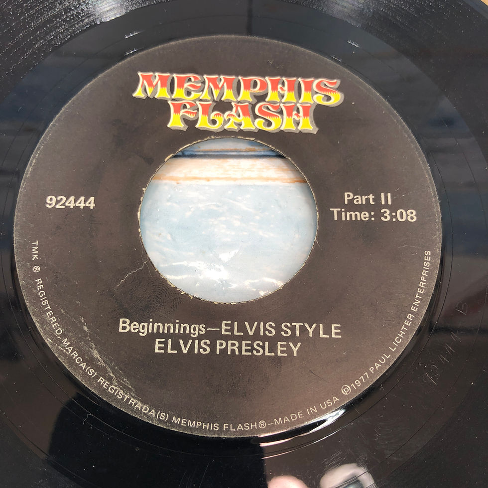 Thumbnail: Elvis Presley - Beginnings Elvis Style - Memphis Flash 54 Interviews 45 Jukebox