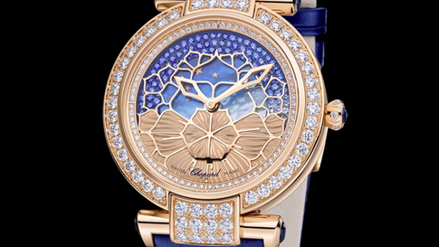 BST Chopard Imperiale mang vẻ đẹp của đóa hoa sen thấm đẫm màu trời đa sắc
