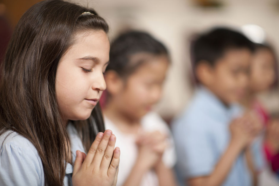 Engaging children with prayer