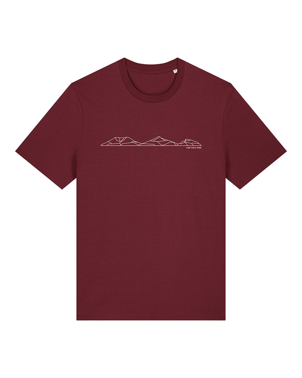 Thumbnail: Abergavenny Three Peaks Tee - B&W Edition