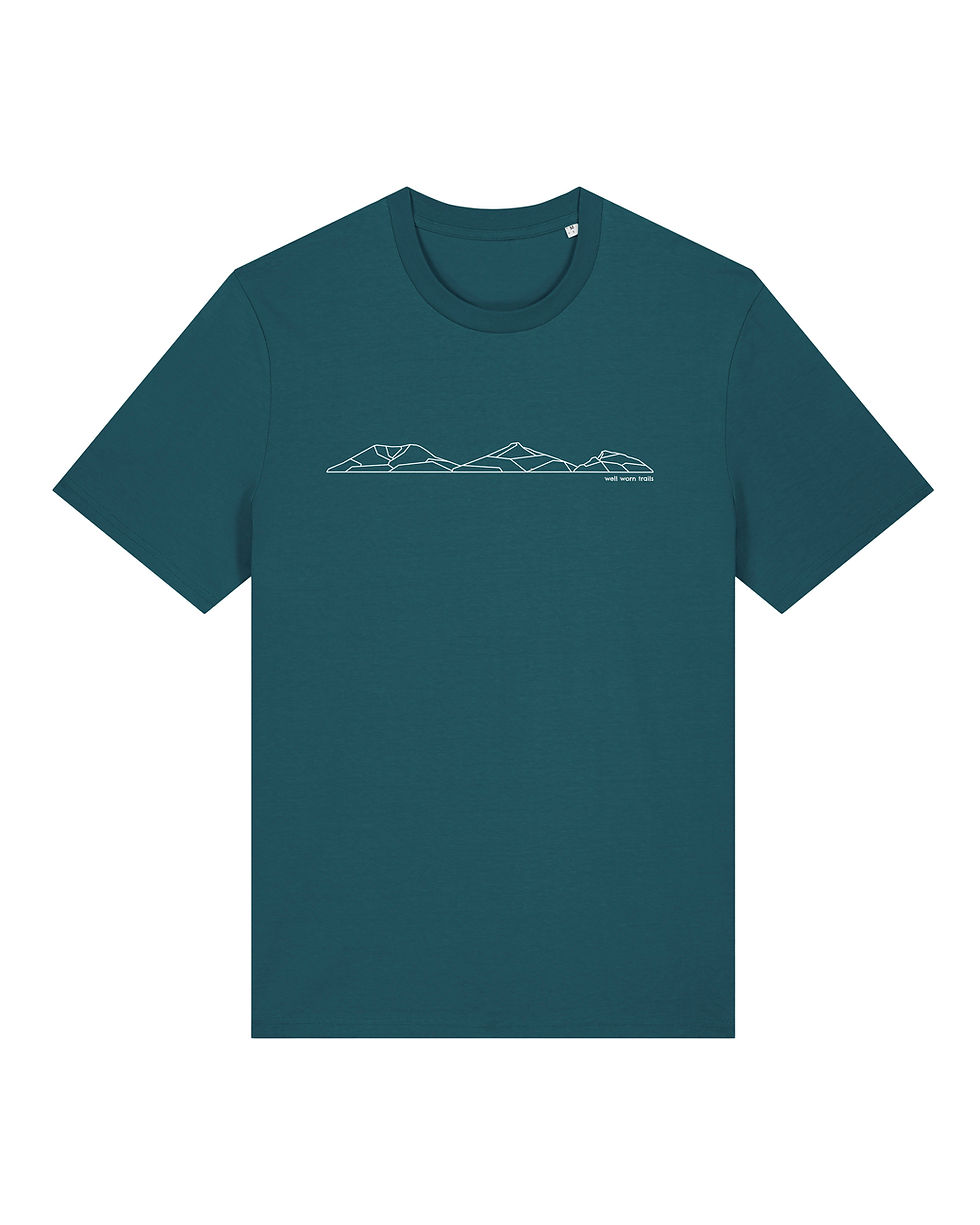 Thumbnail: Abergavenny Three Peaks Tee - B&W Edition