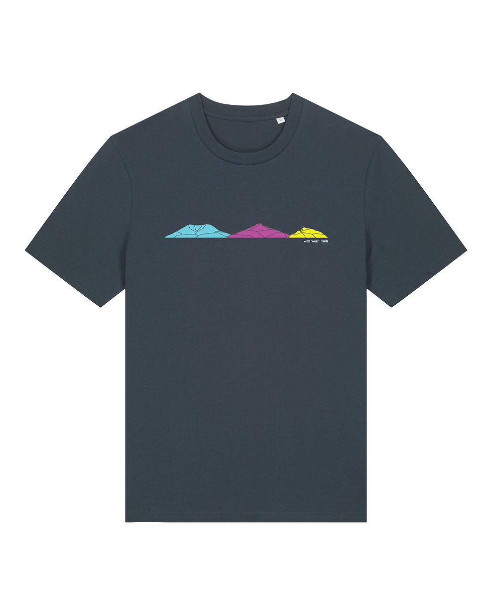 Thumbnail: Abergavenny Three Peaks Tee - CMYK Edition