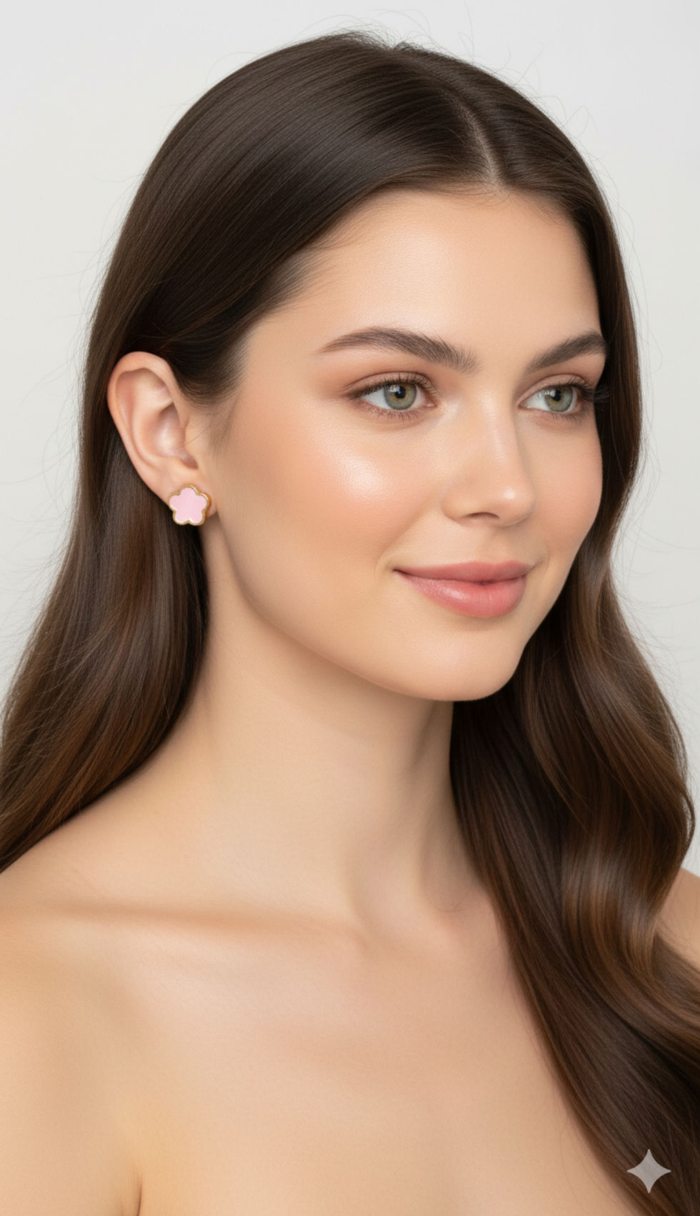 Orecchini a Lobo Candy Blossom in acciaio inossidabile smaltato