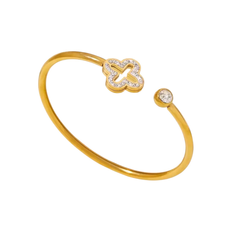 Bracciale Fortuna Scintillante in acciaio inossidabile