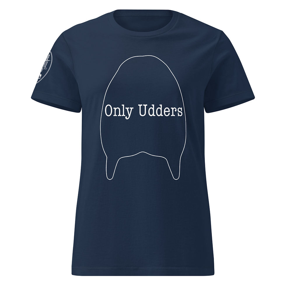 Thumbnail: Only Udders - Women’s basic softstyle t-shirt