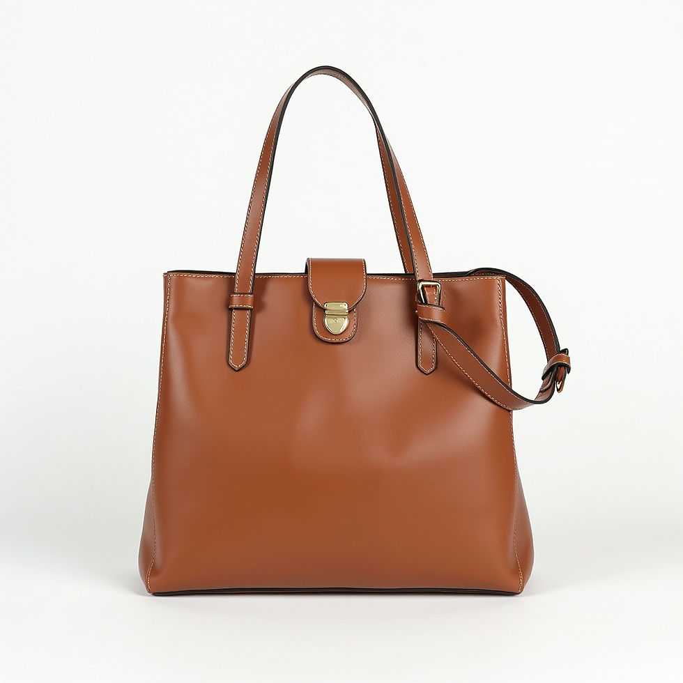 Bolsa Couro Estruturada