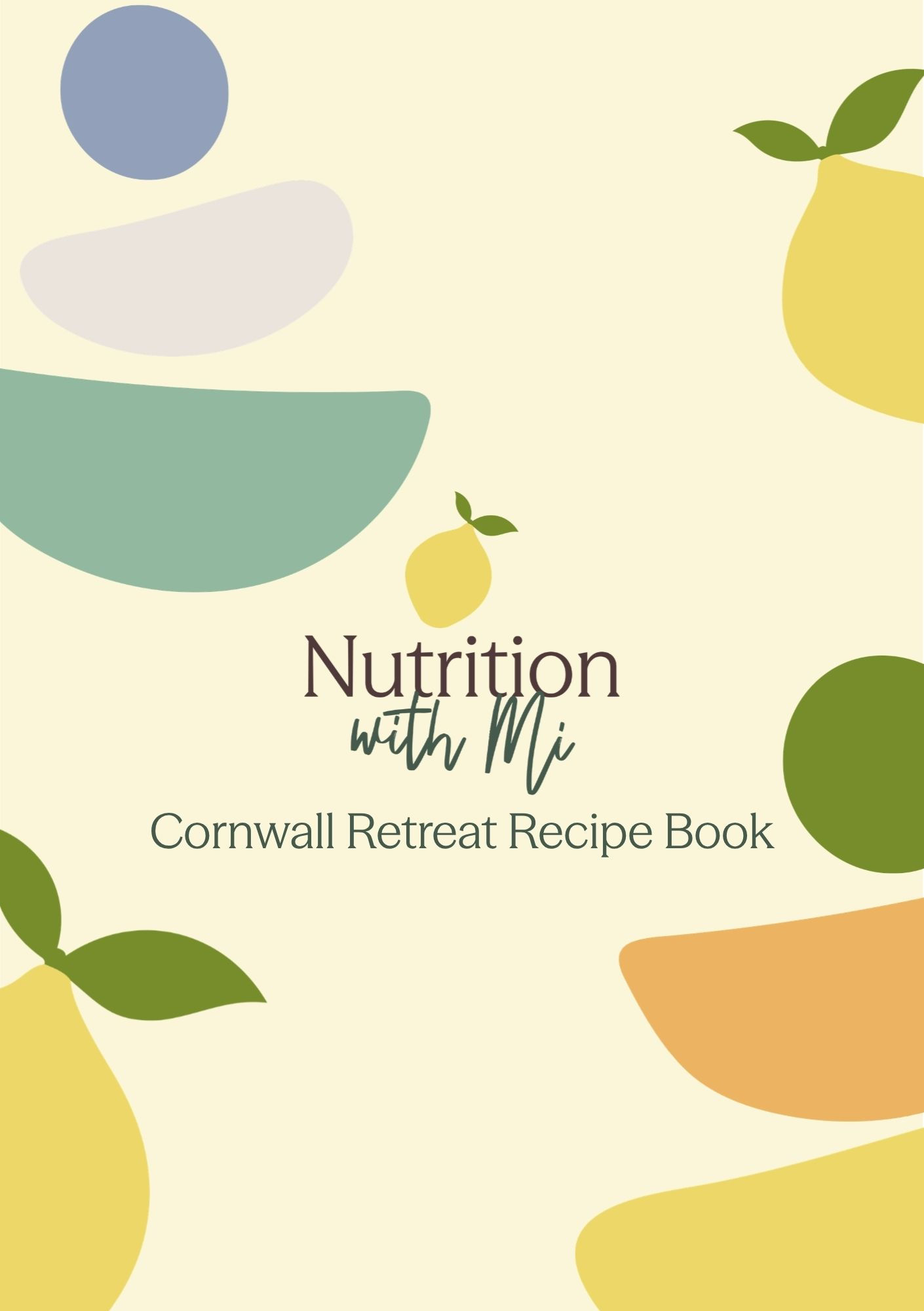 Cornwall Retreat 2026 Recipe E-book