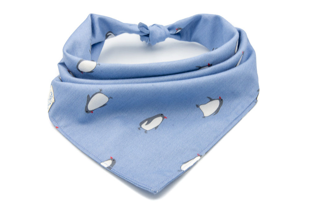 Blue Penguin Bandana
