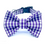 Thumbnail: Purple Gingham Bow Tie Collar