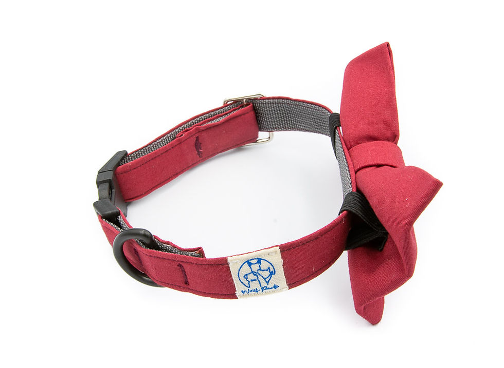 Thumbnail: Perfect Red Bow Tie Collar