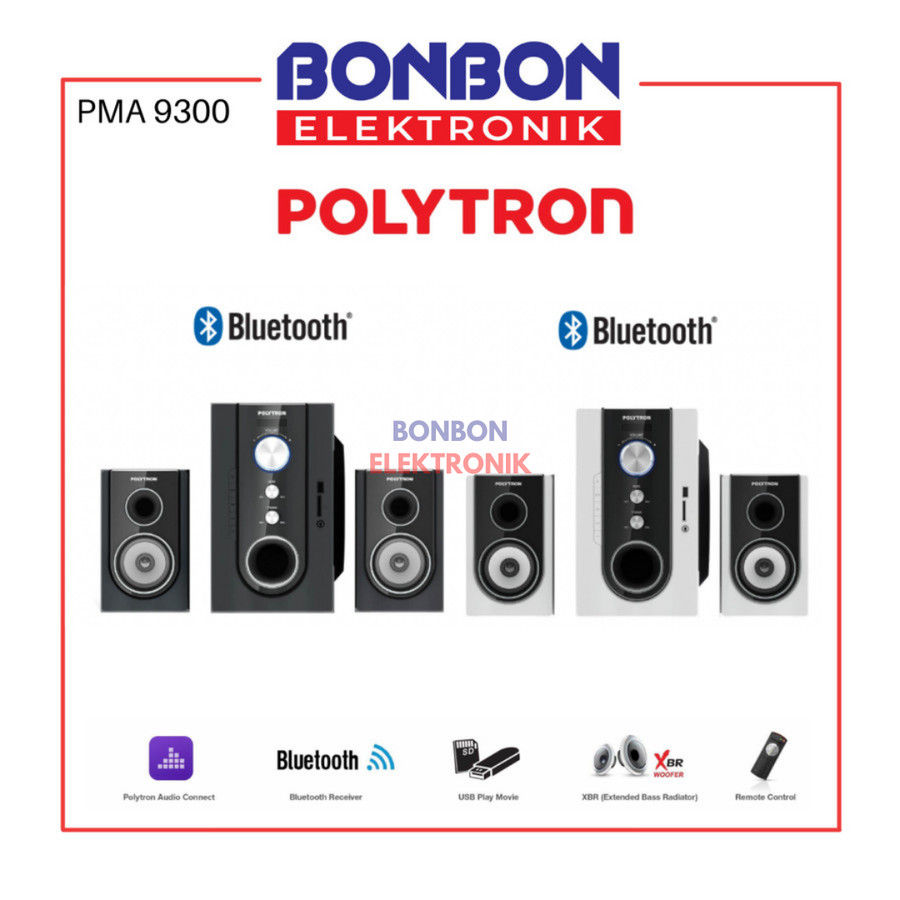 Polytron PMA 9300 Speaker Bluetooth