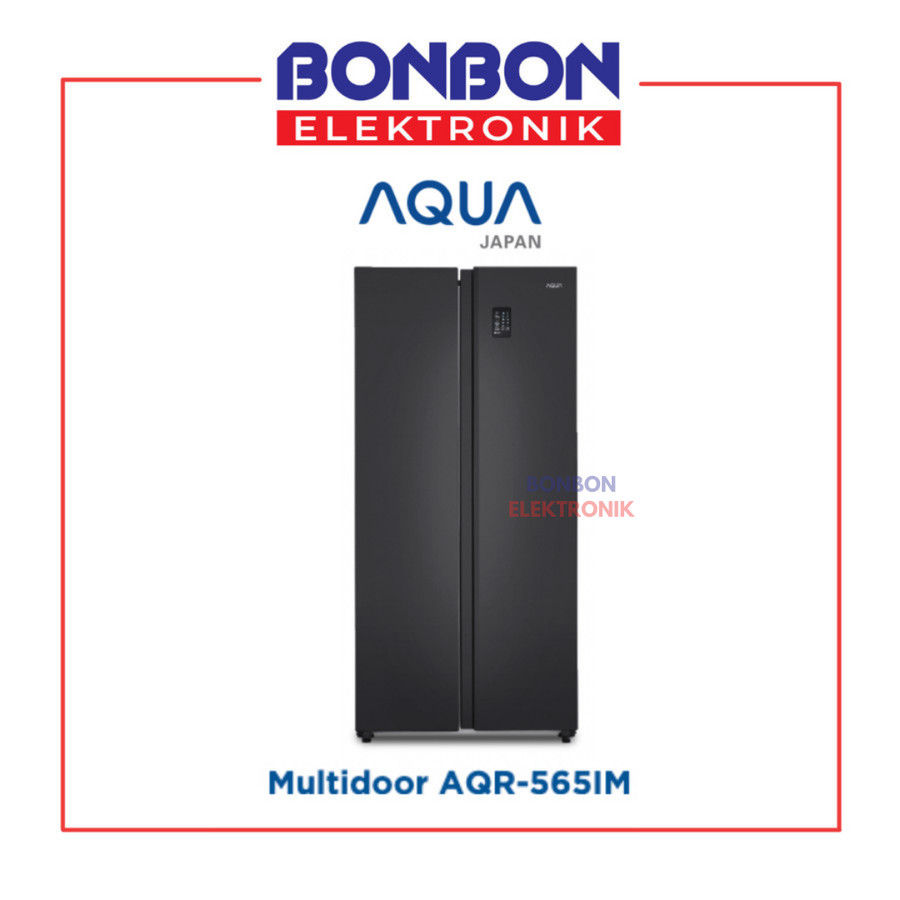 Thumbnail: AQUA Kulkas Side By Side 2 Pintu AQR-565IM (GB) / AQR565IM / 565IM