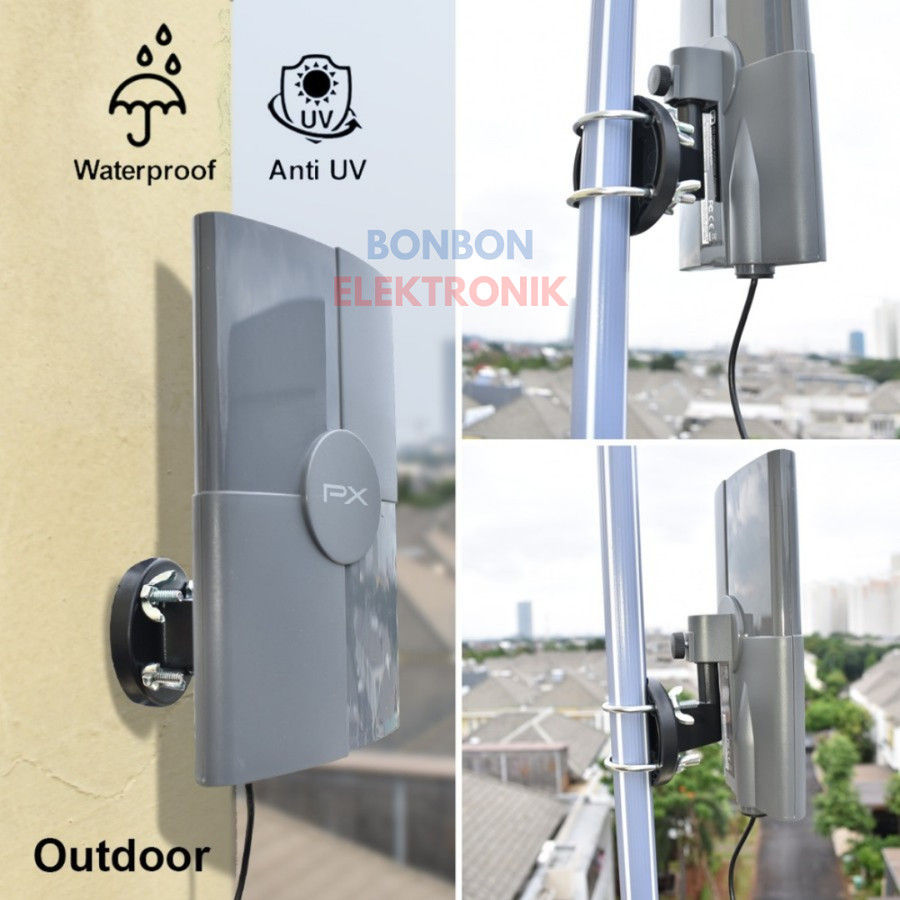 Thumbnail: PX Antena TV Indoor/Outdoor Antena Digital Analog DA-5120 / DA5120