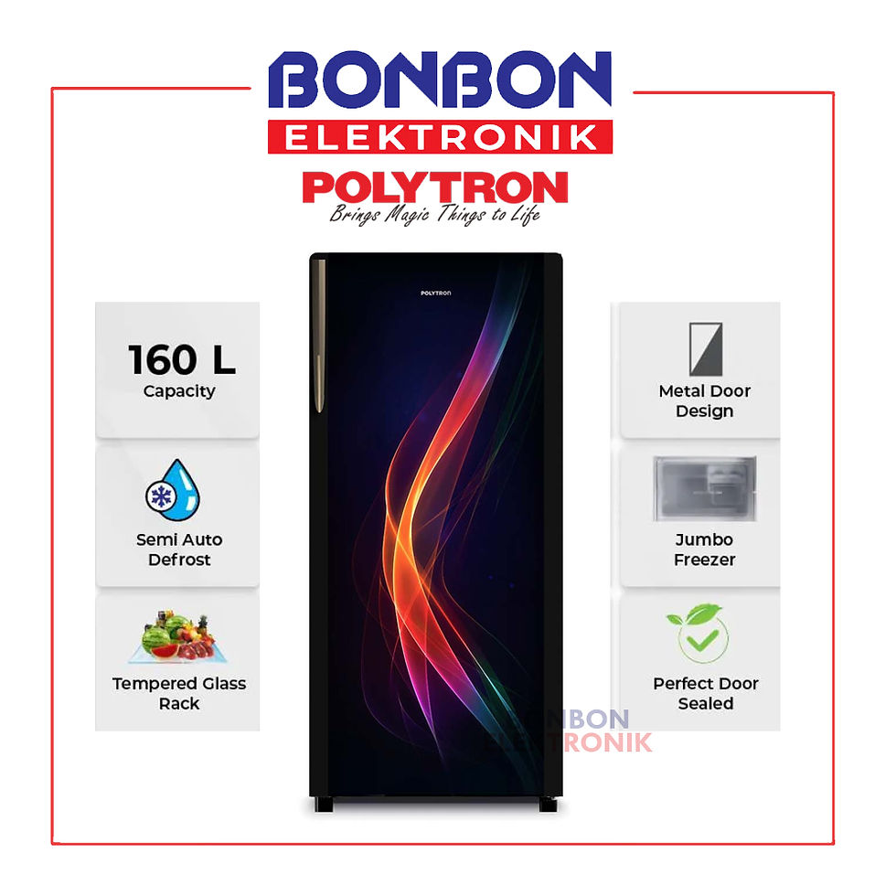 POLYTRON Kulkas 1 Pintu 160 Liter PRA 16PAX / PRA-16PAX 160L