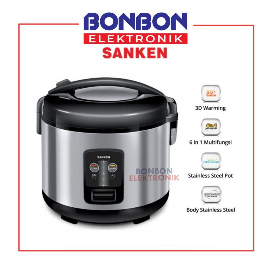 Sanken Magic Com Rice Cooker SJ-1999M / SJ 1999 M / SJ1999 1.8L