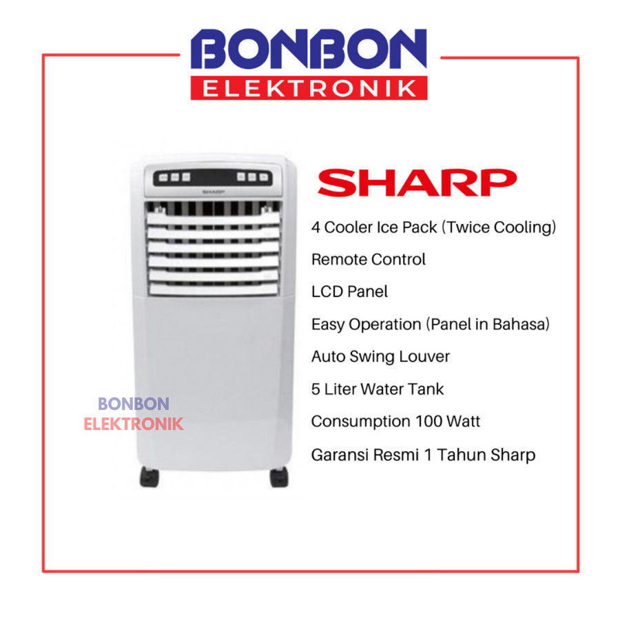 Thumbnail: Sharp Air Cooler PJ-A55TY-B/W / PJA55TY / PJA 55 TY