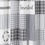 Thumbnail: Sawyer Mill Black Stenciled Patchwork Shower Curtain 72x72