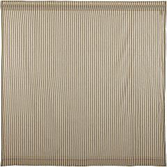 Thumbnail: Sawyer Mill Charcoal Ticking Stripe Shower Curtain 72x72