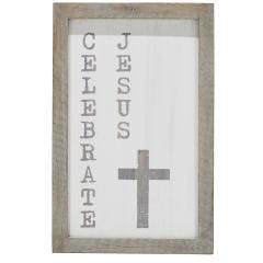 Thumbnail: Celebrate Jesus Wooden Shadow Box Frame