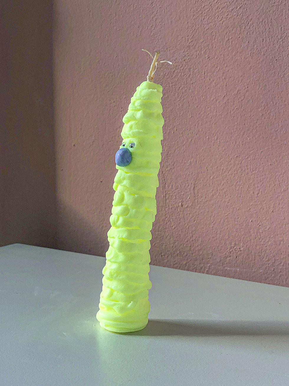 Thumbnail: Yellow Monster Candle by nag.15