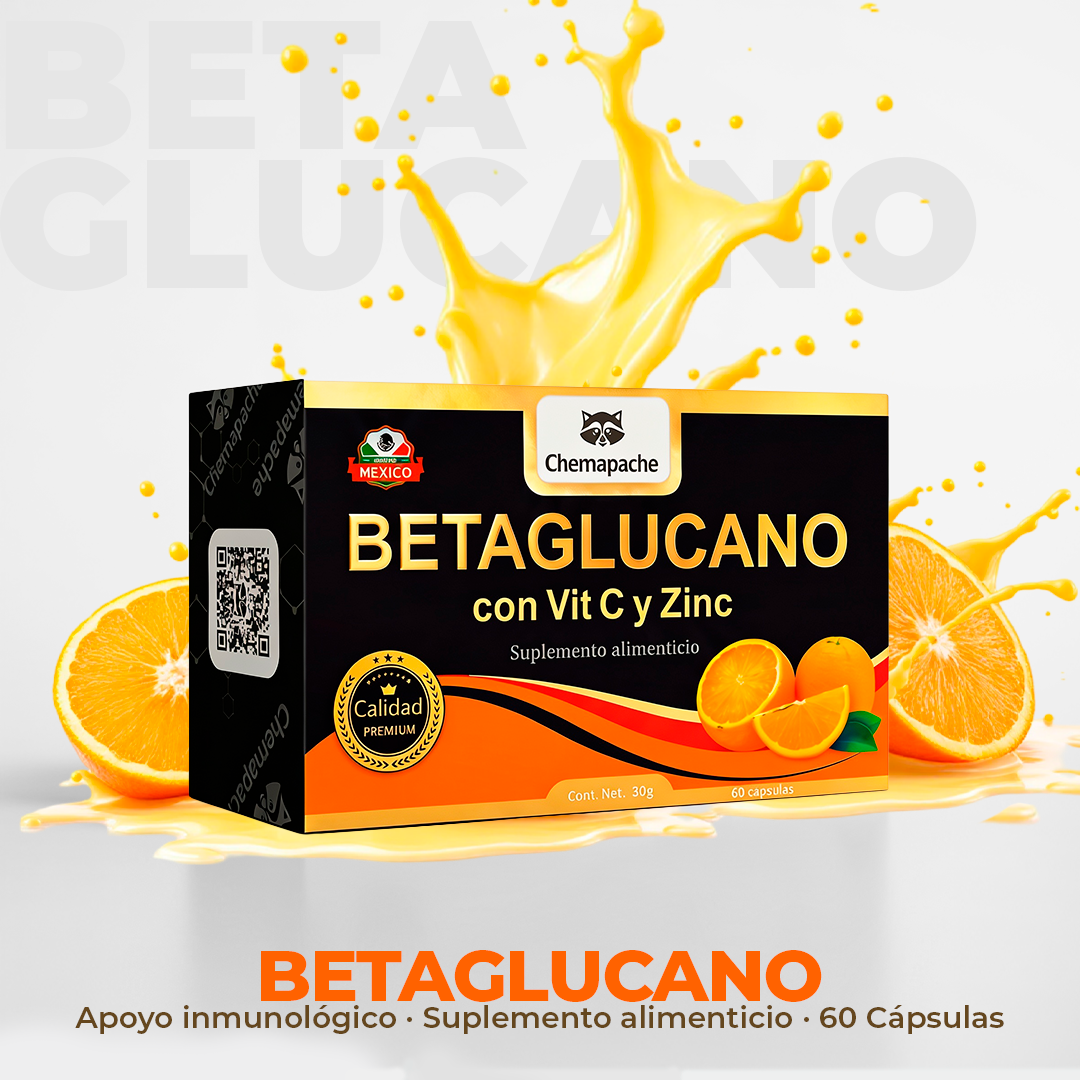Fórmula Betaglucano | 60 cápsulas Chemapache