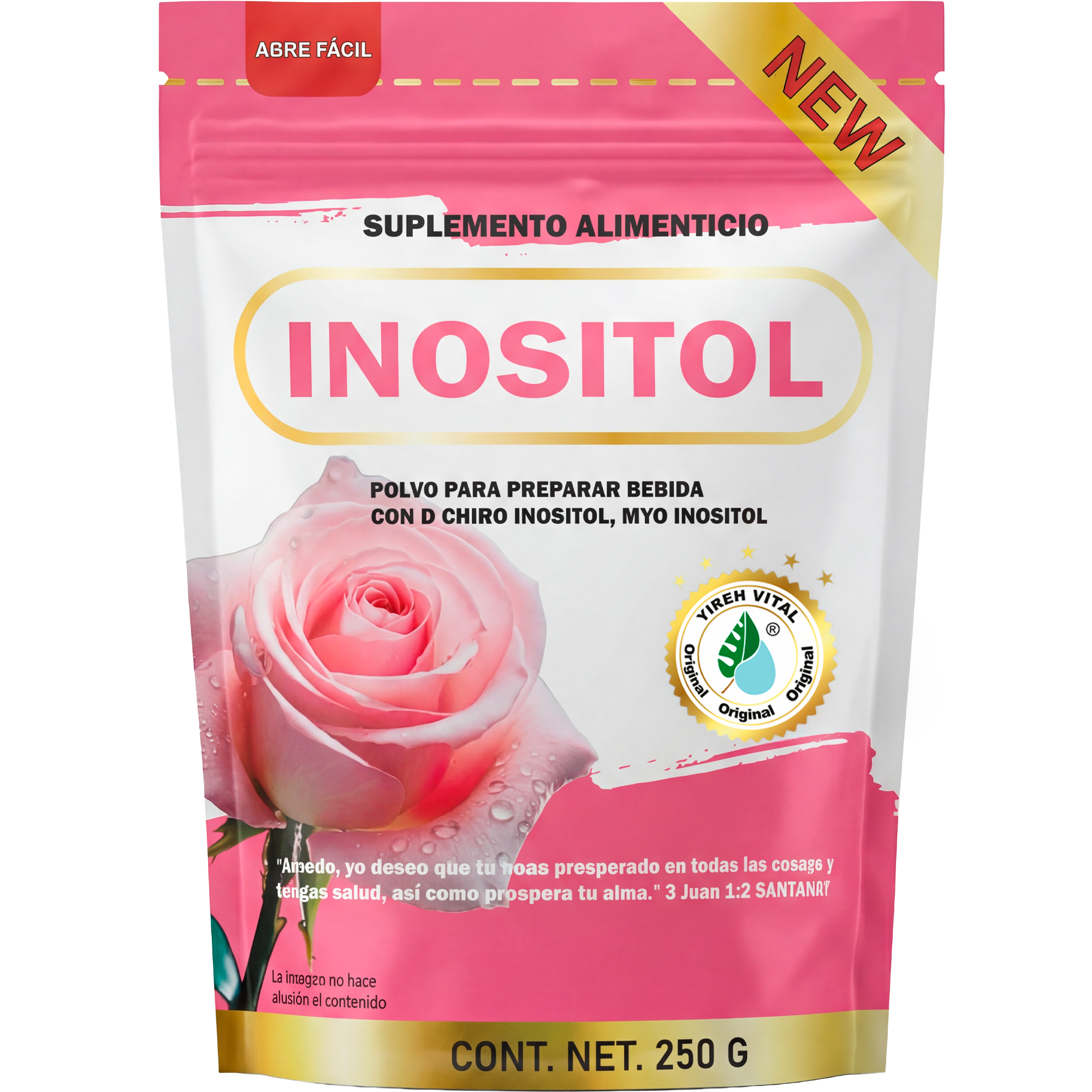 Fórmula INOSITOL | 250g Yireh Vital