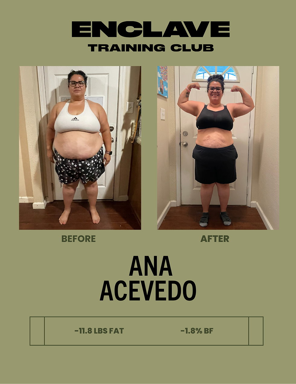Ana Acevedo Before & After