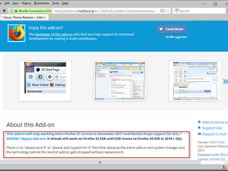 Classic Theme Restorer For Firefox License Key [Updated] 2022