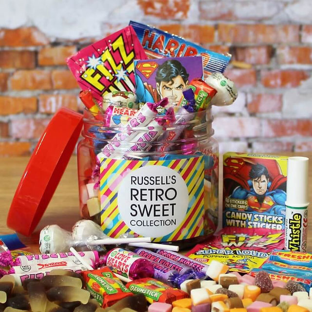 Retro Sweet Jar