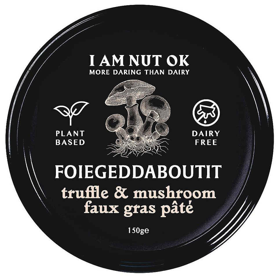 I AM NUT OK Foiegeddaboutit Truffle & Mushroom Faux Gras Pâté