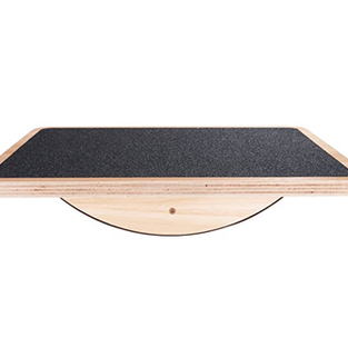 Blue Planet Balance Surfer Bamboo Wooden Balance Board Trainer for Office, Gym & Home | Great for Standing Desks, Surfing, SUP, Yoga, Physical Therapy, Exercise, The Lifestyle Guide