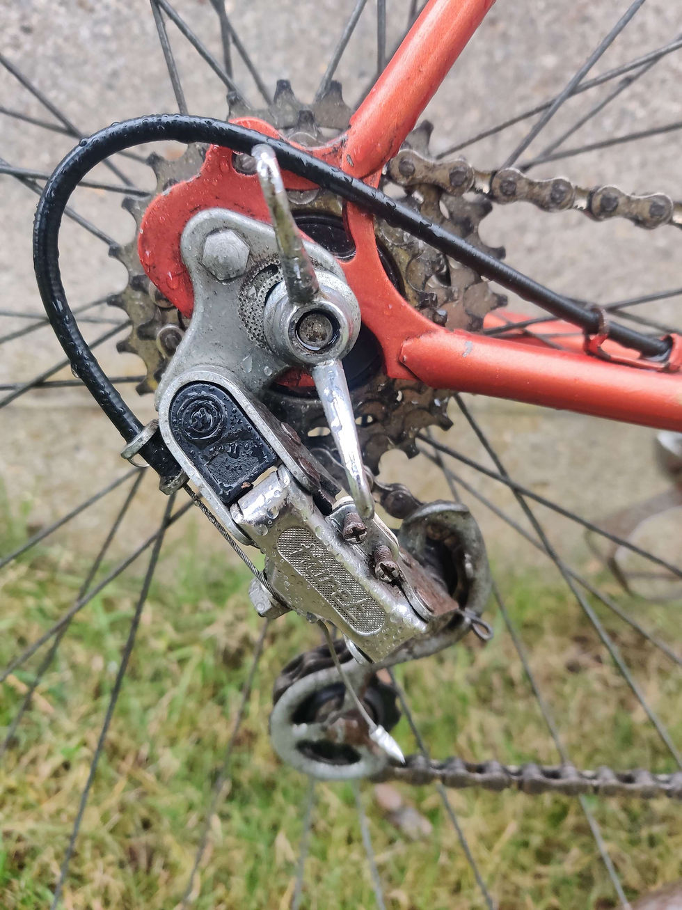 Thumbnail: Belgische Ludo retro koersfiets van 1972!