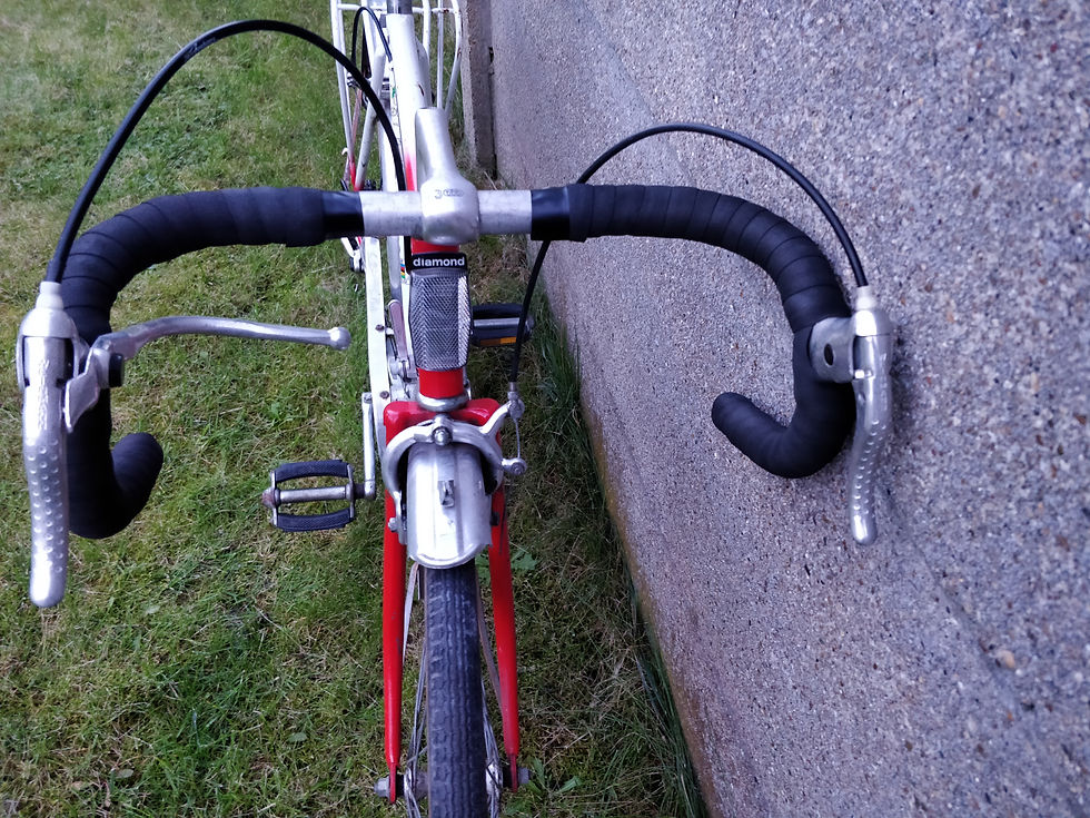 Thumbnail: Mooie Diamond kinderkoersfiets/randonneur 7-10 jaar 22 inch