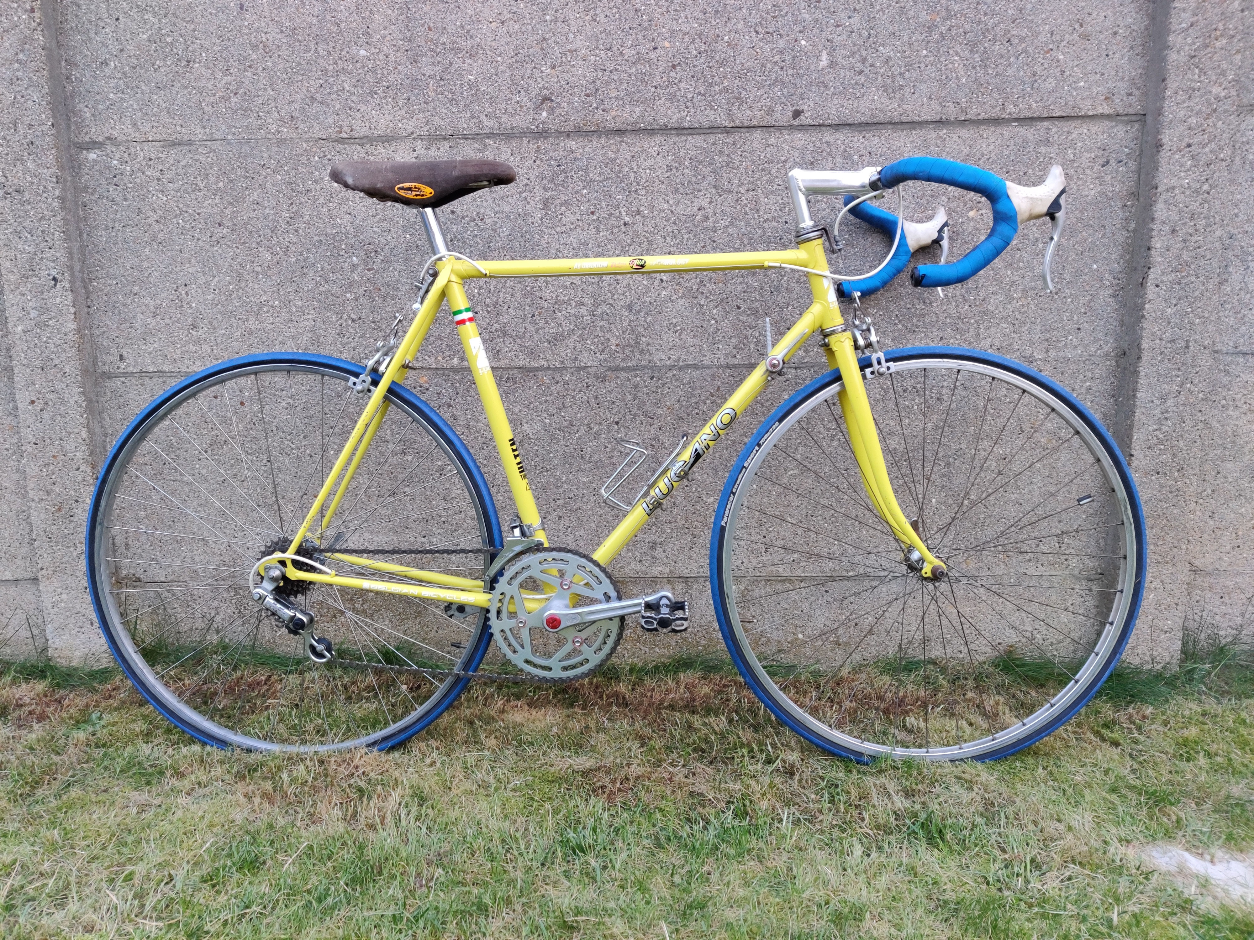 Stijlvolle Belgische retro koersfiets van 1977