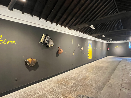 Exposición de instrumentos en la Sala de arte 'Los Lavaderos'