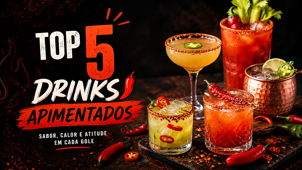 drink pimenta, drinks com pimenta
